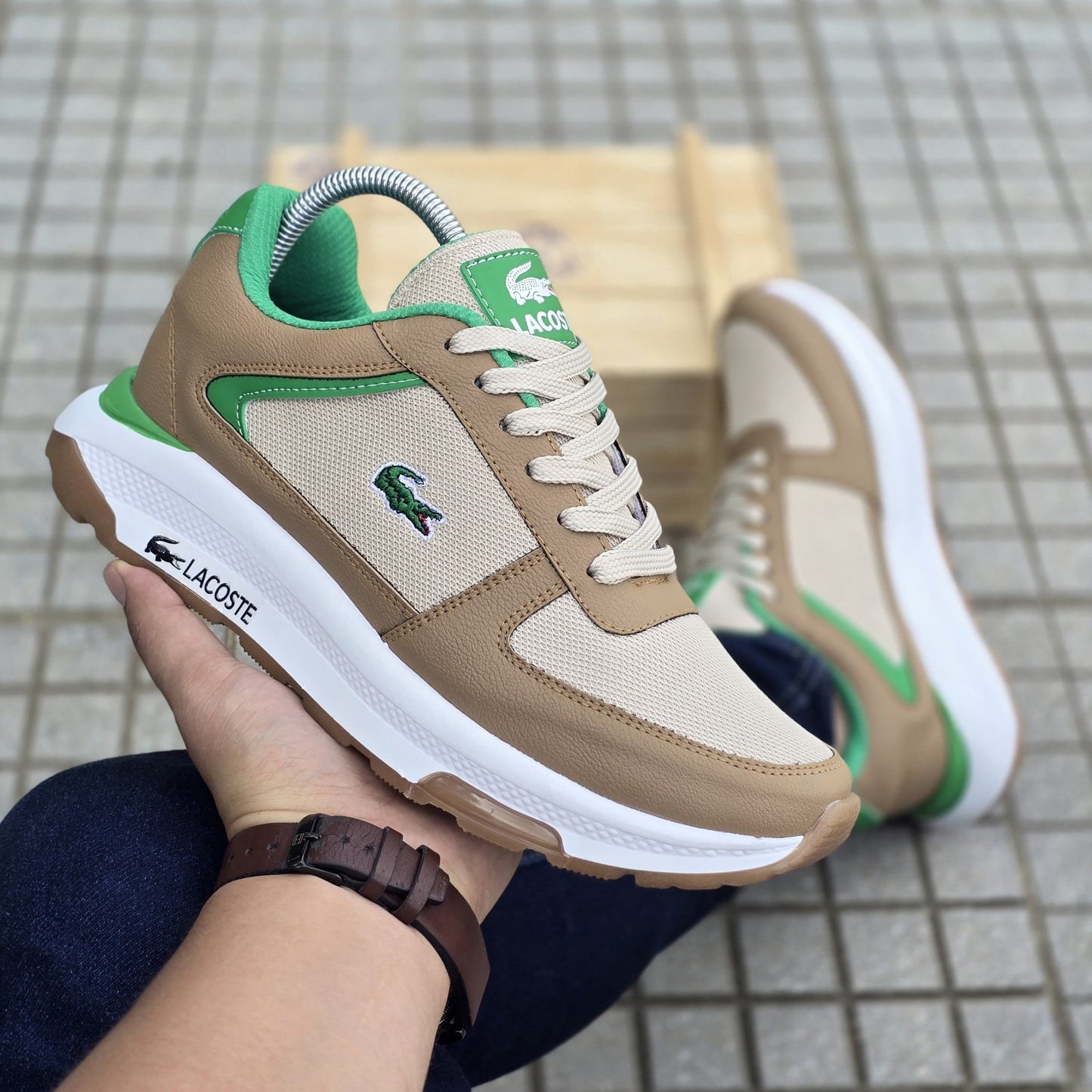 Men's Club-Low Leather Sneakers